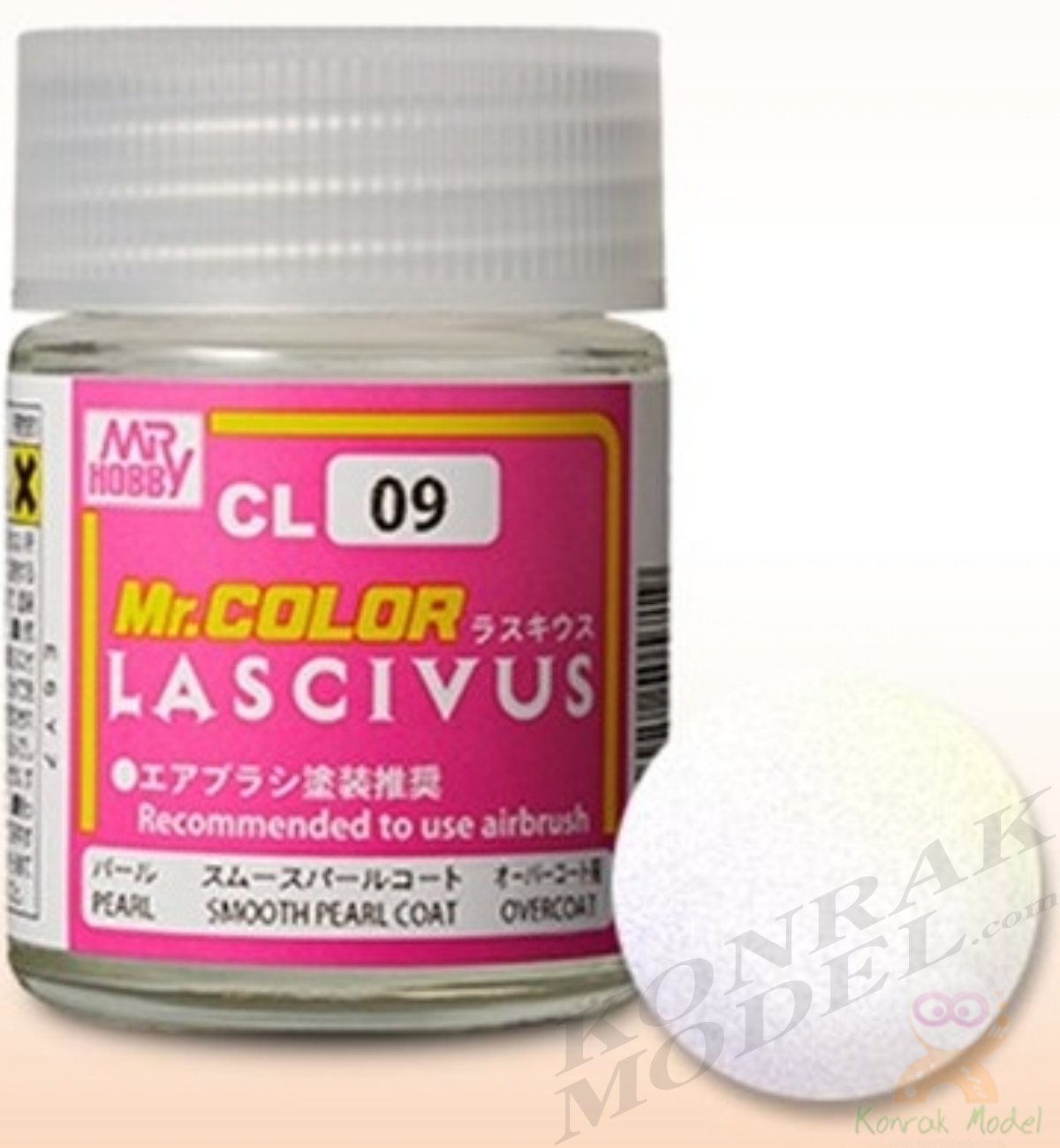 CL09 LASCIVUS SMOOTH PEARL COAT OVERCOAT 18ML