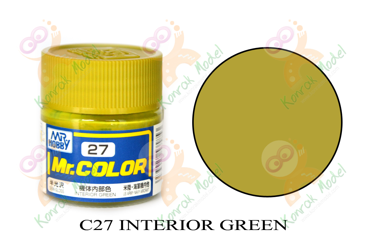 C27 Interior Green Semi-Gloss 10ml