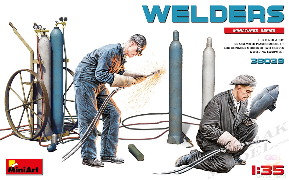 MI38039 WELDERS 1/35