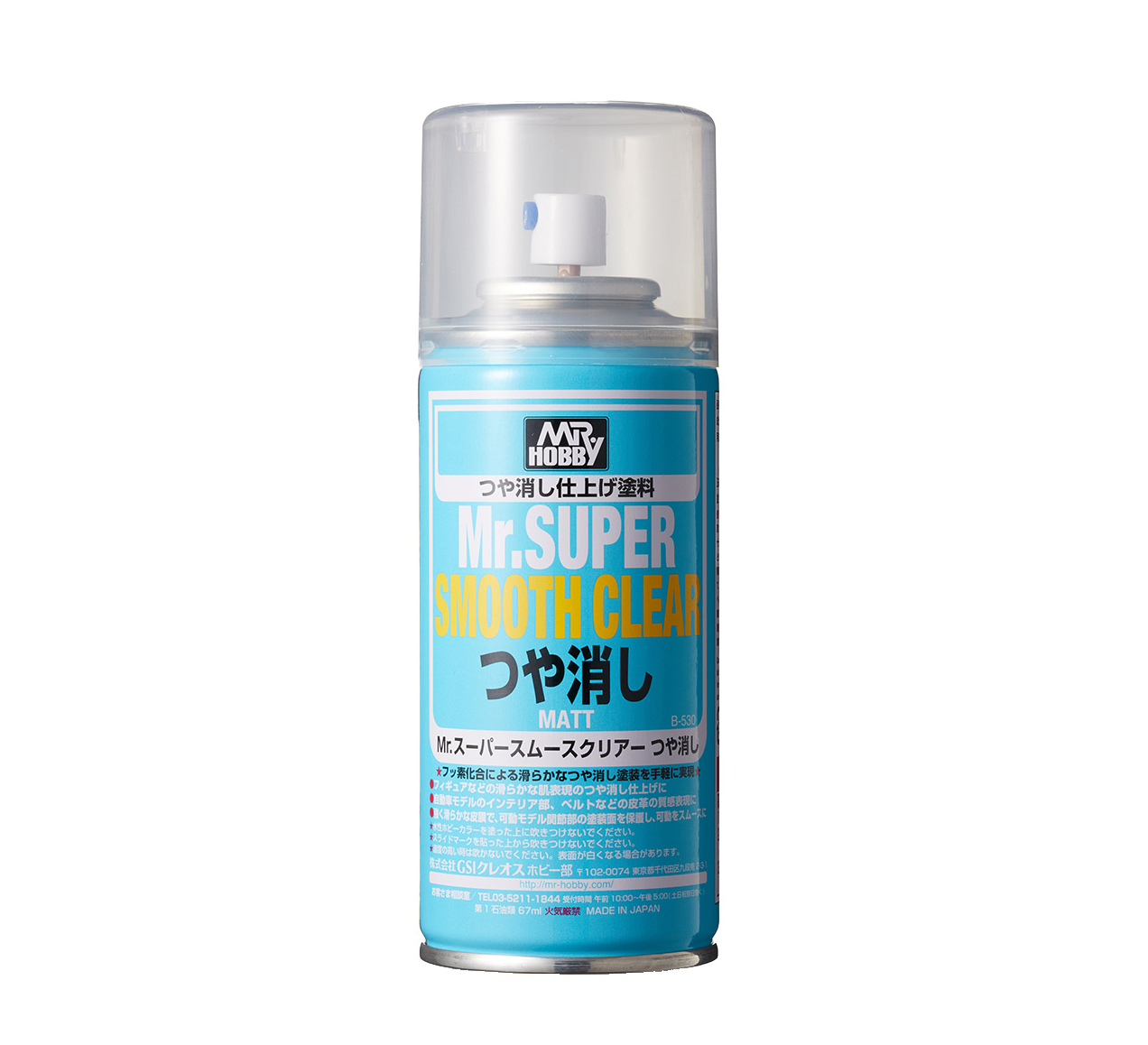 B530 Mr.Super Smooth Clear (Matt)170ml