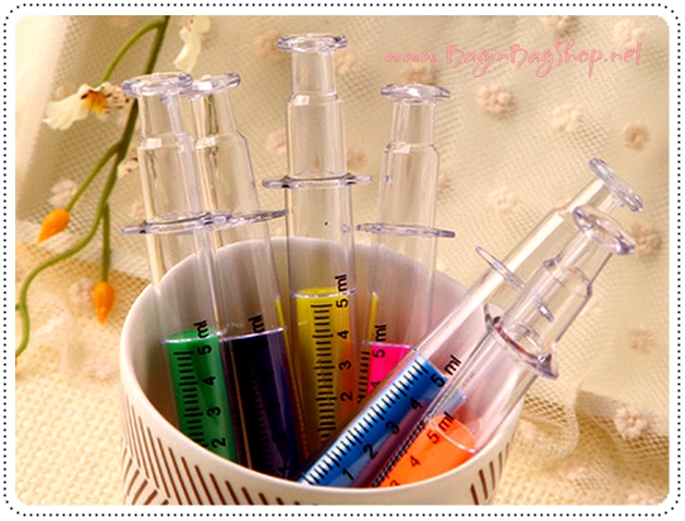Marker Pen Fluorescent ปากกาเน้นข้อความ
