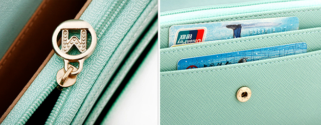 Handmade Smart Wallet กระเป๋าสตางค์พร้อมช่องใส่มือถือสมาร์ทโฟน