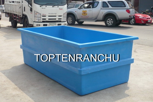 อ่างไฟเบอร์กลาส size 120x240x80 cm