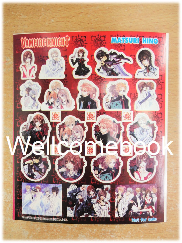 สติ้กเกอร์ลาย 'Vampire Knight'