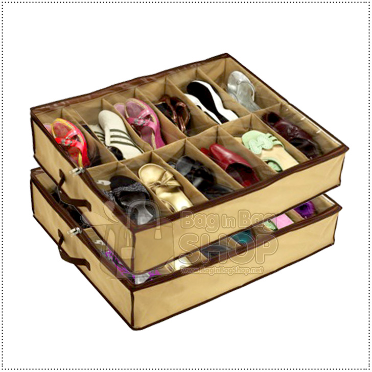 Shoe Under กล่องเก็บรองเท้า12 ช่อง