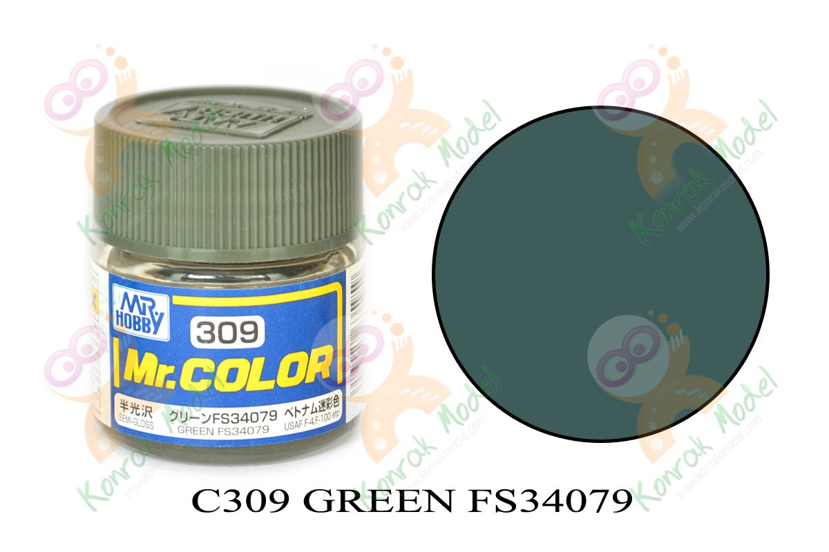 C309 Green FS-34079 Semi-Gloss 10ml
