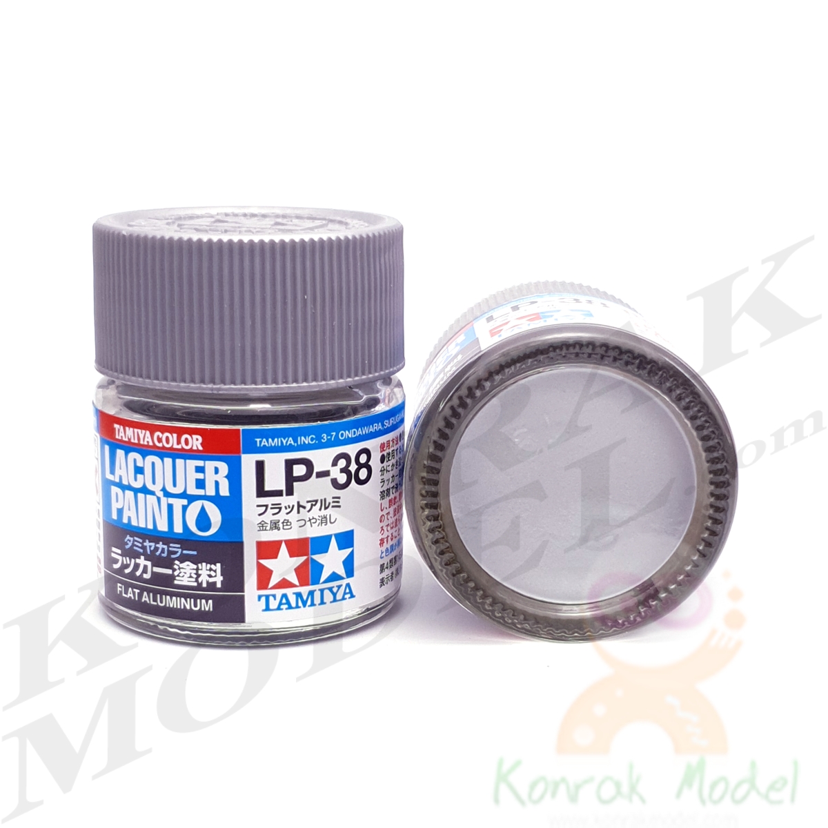 LP38 Flat aluminum 10ML