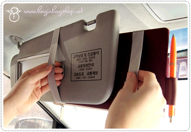 GMZ Point Pocket ver.2 ที่เก็บของใต้ที่บังแดดในรถ