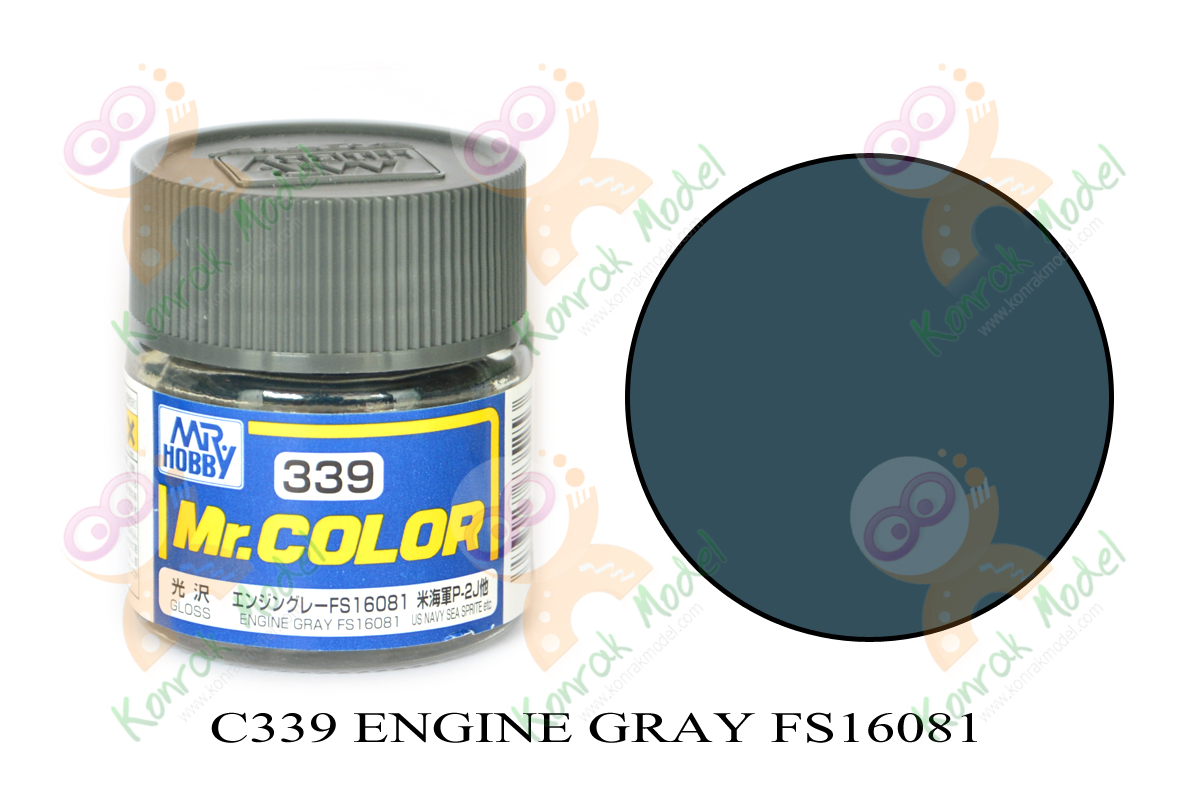 C339 Engine Gray FS16081 Semi-Gloss 10ml