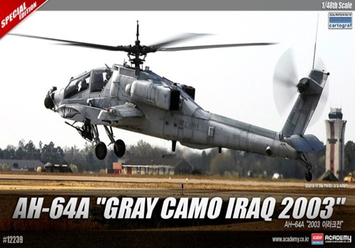 AC12239 AH-64A"GRAY CAMO 2003" 1/48