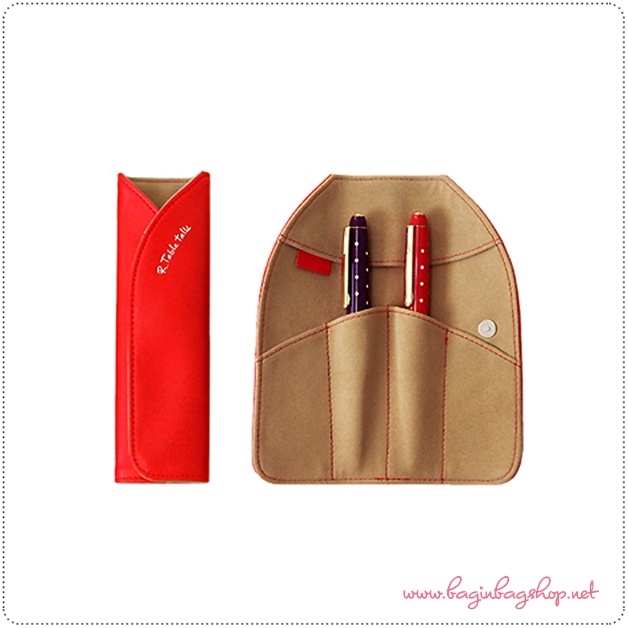 Flip Pen Holder กระเป๋า ดินสอ ปากกา