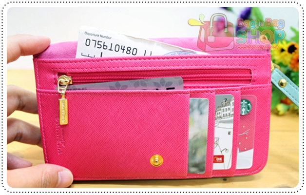 ลด 50% AMI MULTI POUCH กระเป๋าสตางค์ใส่มือถือรุ่นใหญ่ for Galaxy Note2