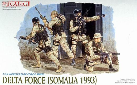 DRA3022 U.S. Delta Force (Somalia 1993) 1/35