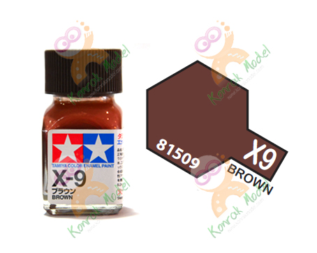 Enamel X9 Brown 10ml