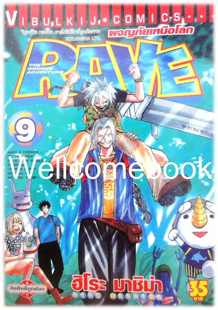 รวมชุด "RAVE ผจญภัยเหนือโลก" 35 เล่มจบ ~Mashima Hiro~
