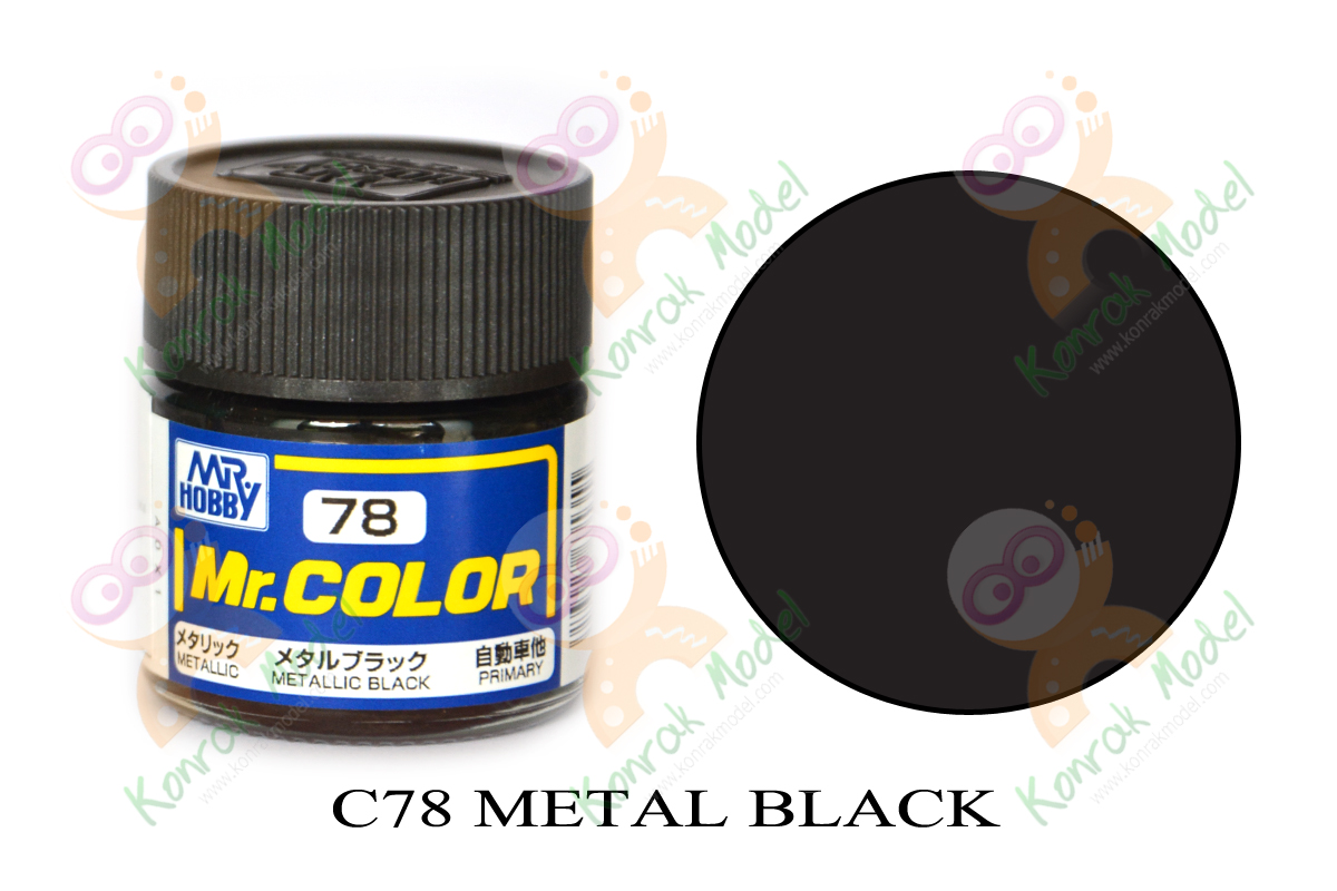 C78 Metallic Black 10ml