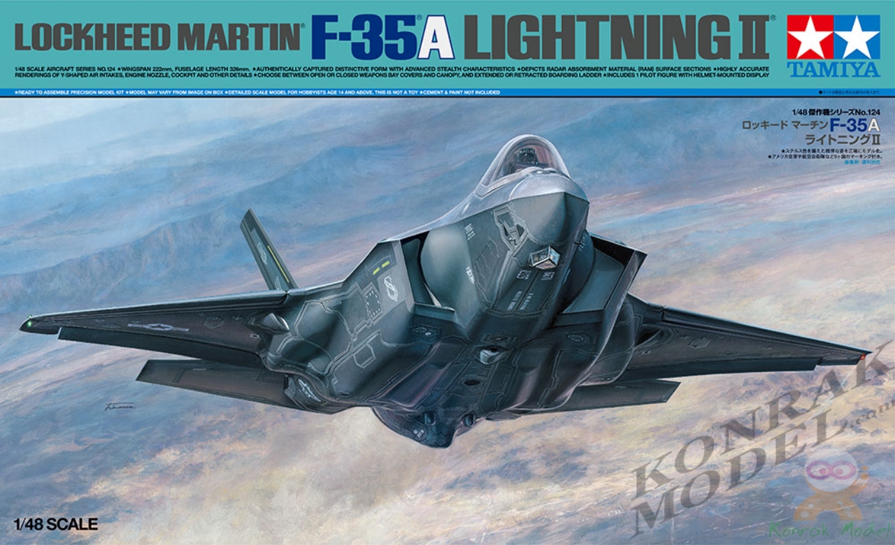 TA61124 LOCKHEED MARTIN F-35A LIGHTNING II 1/48