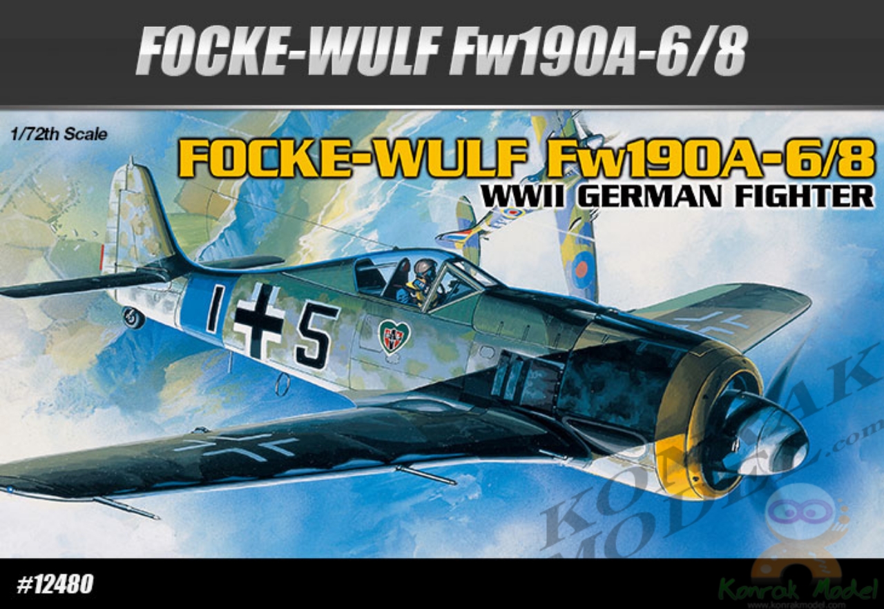 AC12480 FOCKE-WULE FW-190A6/8 (1/72)