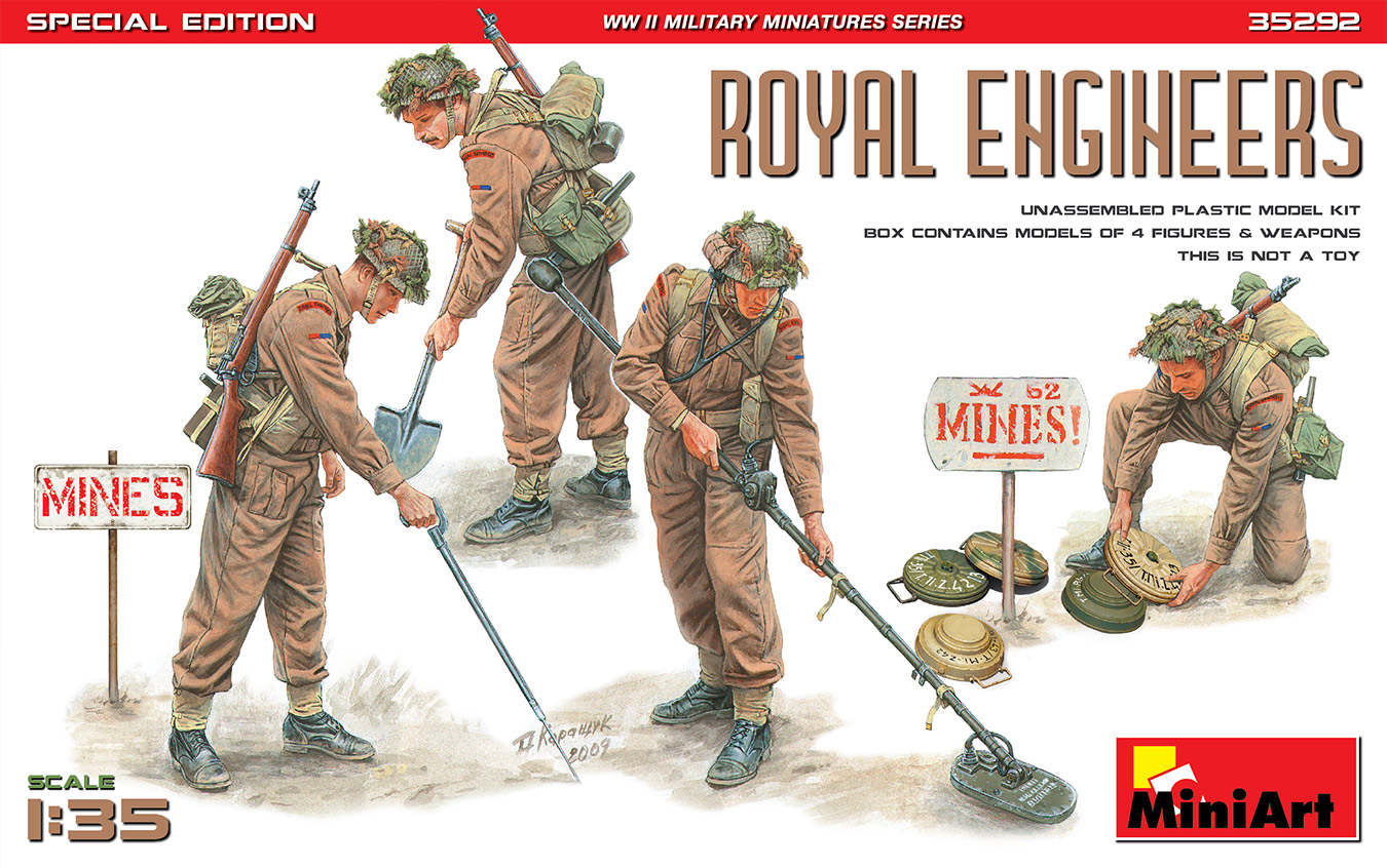 MI35292 ROYAL ENGINEERS. SPECIAL EDITION 1/35