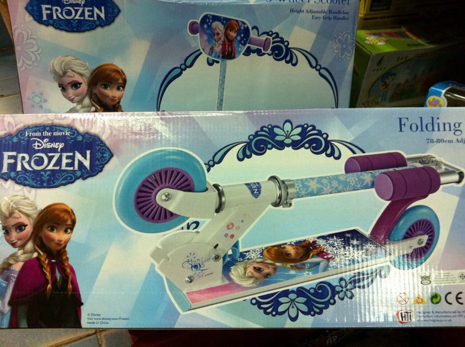 Frozen inline scooter