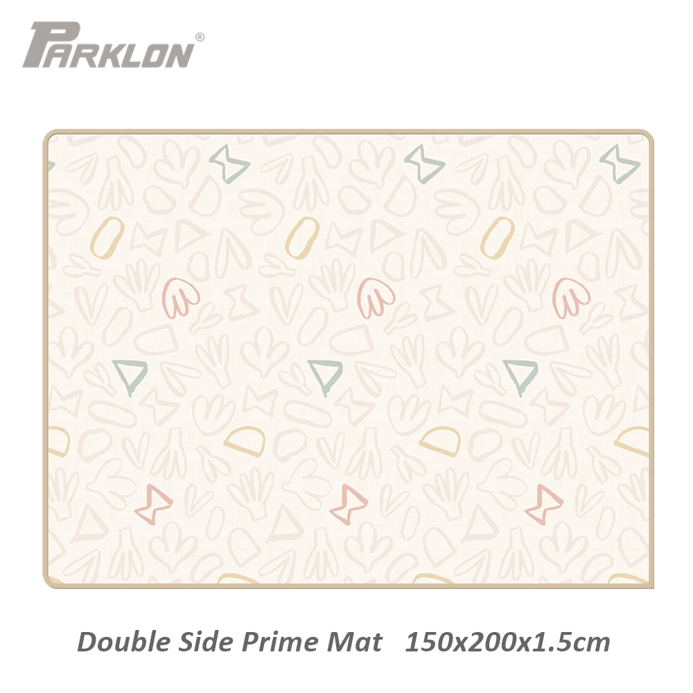 Parklon แผ่นรองคลานรุ่น PE Double Sided Prime Mat ขนาด 150x200cm หนา 1.5cm ลาย Crayon+Hello Bear Simple Road