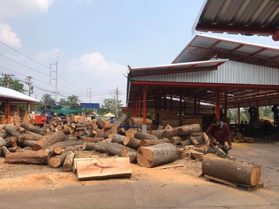 ( รหัส B3.รบ 60 ) ศาลาไม้สักสีขาว พิงหลังสัปรด / ขนาด 2.00X2.00X3.00 เมตร