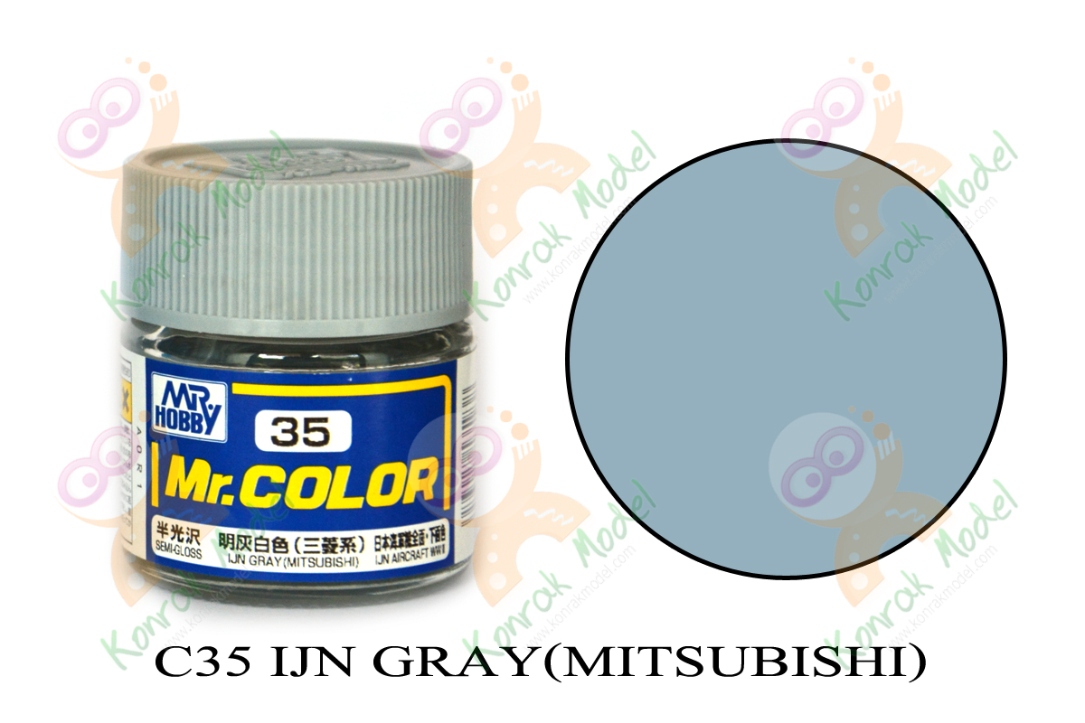 C35 IJN Gray (Mitsubishi) Semi-Gloss 10ml