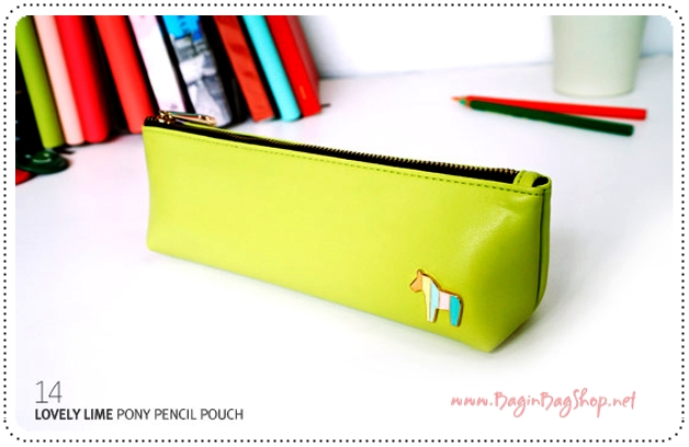 Pony Pencil Case กระเป๋าใส่เครื่องเขียน
