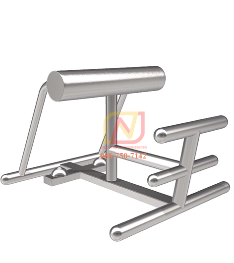 FTS-34 เครื่องออกกำลังกายกลางแจ้งสแตนเลส อุปกรณ์ดัดหลังลดหน้าท้อง