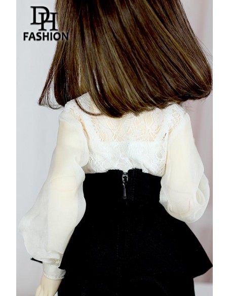 [PRE-ORDER] MSD White See Through Shirt