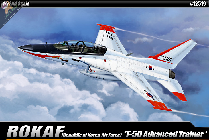 AC12519 Rokaf T-50 Advanced Trainer 1:72