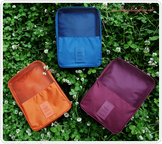 Mesh Pocket Shoe Pouch กระเป๋าใส่รองเท้า พกพา