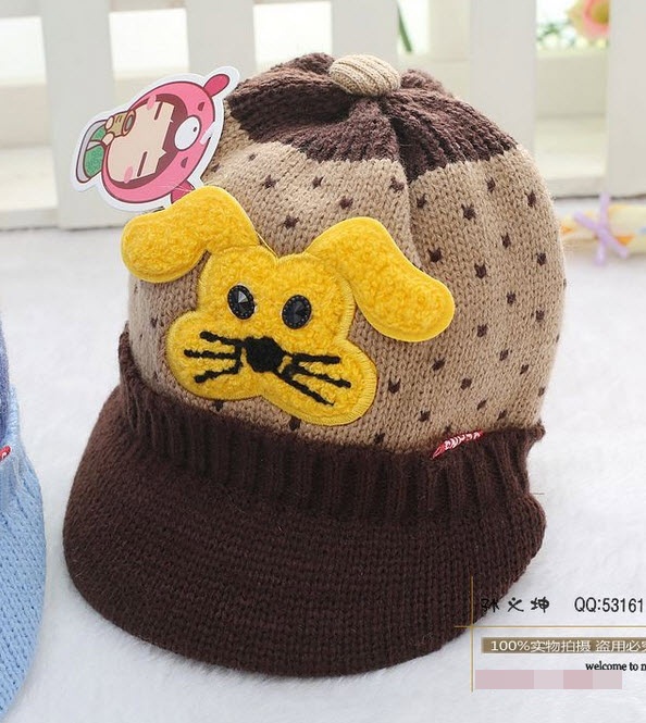 หมวกไหมพรมหมาน้อย