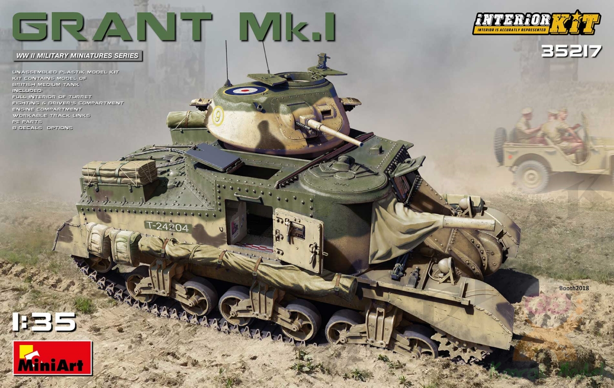 MI35217 GRANT Mk.I INTERIOR KIT 1/35