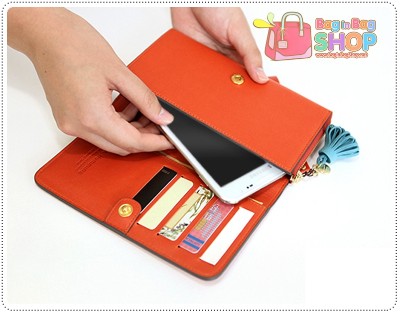 ลด 50% m.Humming it' Smart Clutch กระเป๋าสตางค์ ใส่ สมาร์ทโฟน