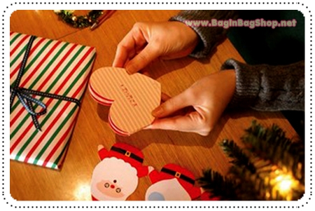 Accordion Christmas Card 5 set