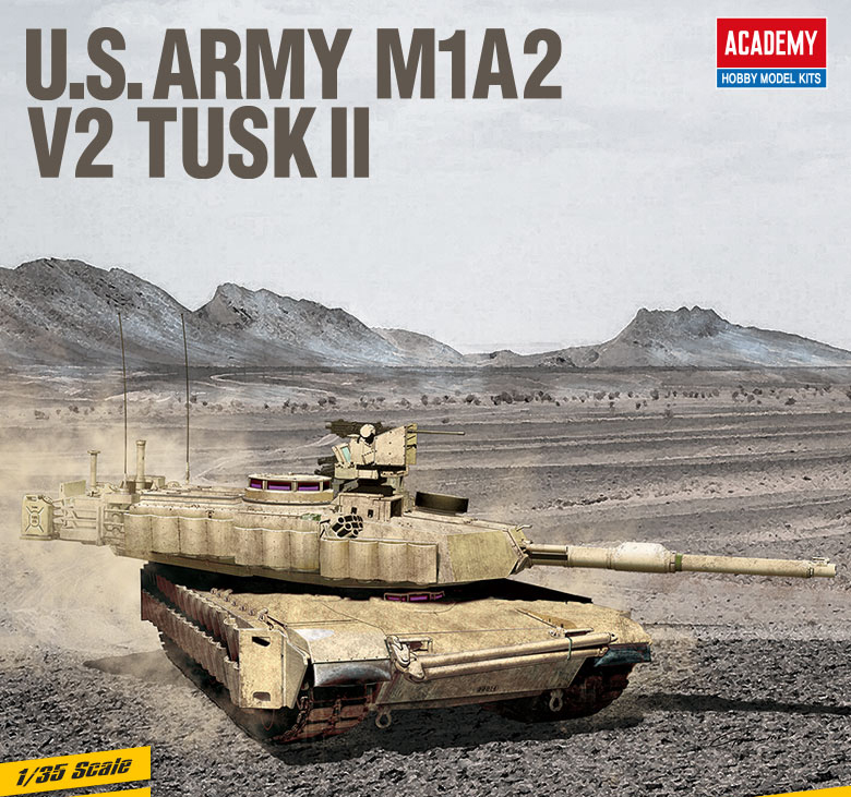 AC13504 U.S.ARMY M1A2 V2 TUSK II 1/35