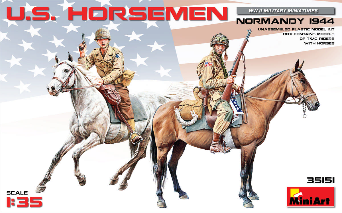 MI35151 U.S. HORSEMEN. NORMANDY 1944 1/35