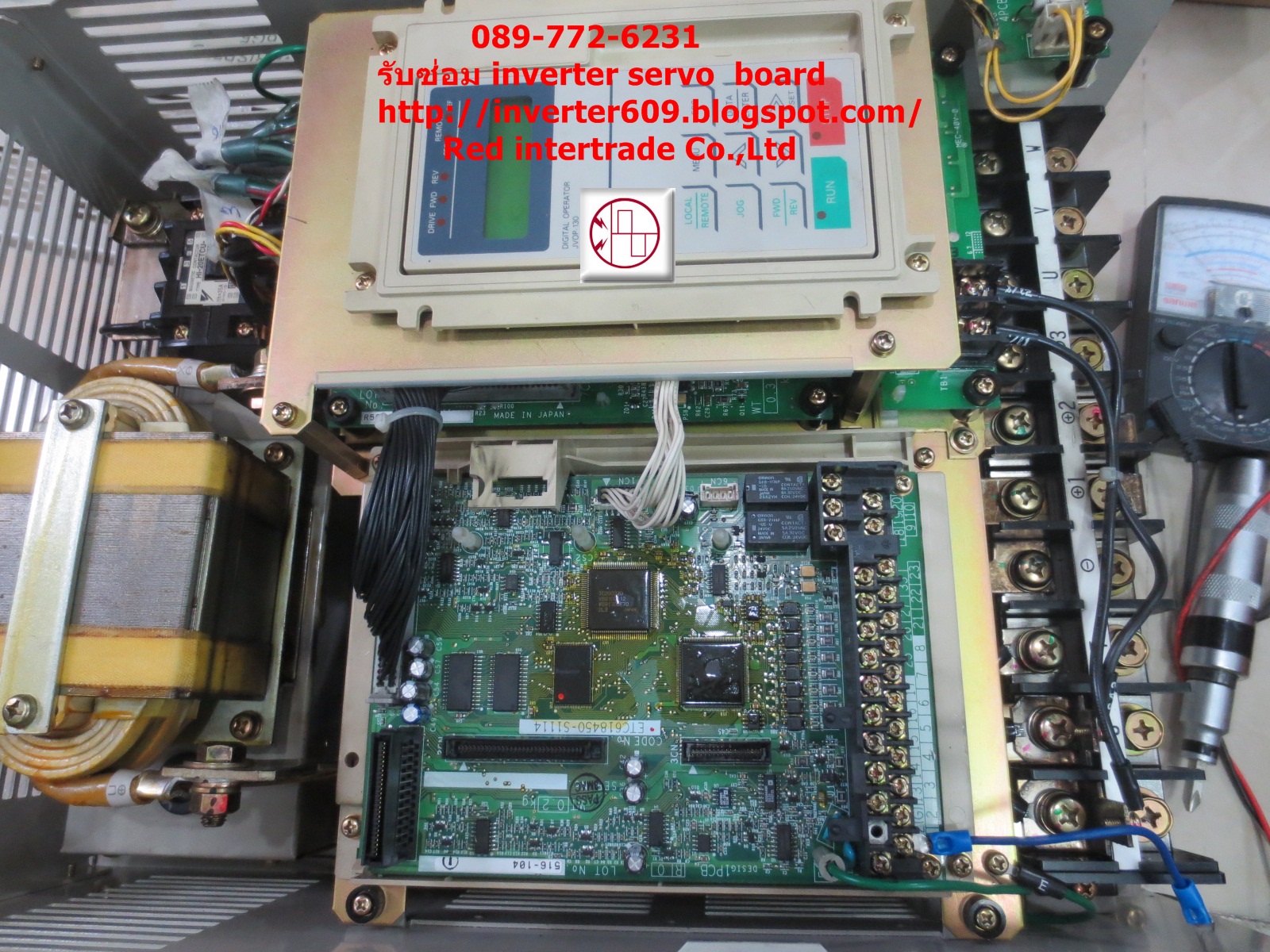 Clip ซ่อม inverter yaskawa cimr-g5a2018