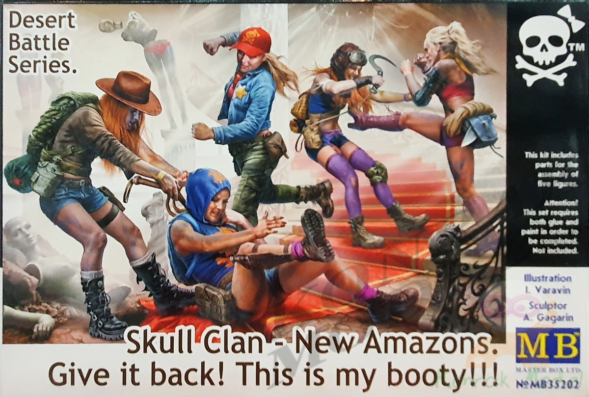 MB35202 "Desert Battle Series. Skull Clan - New Amazons. Give it back [1/35]