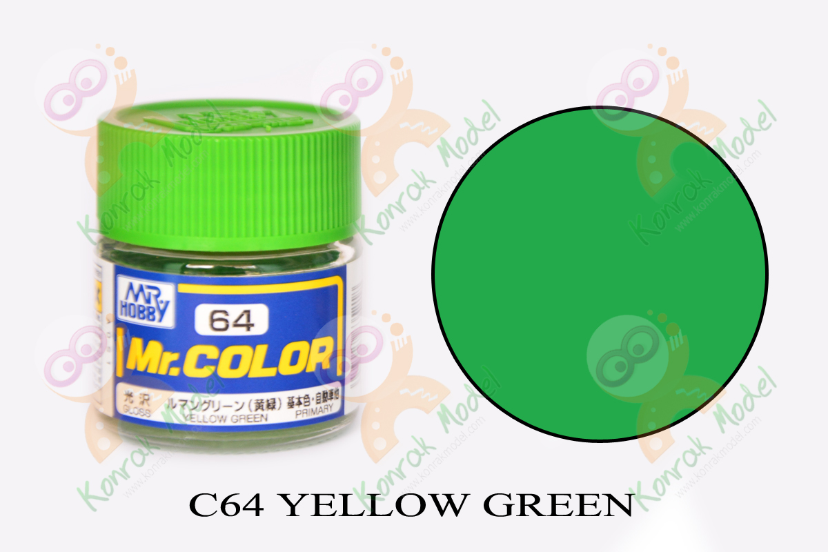 C64 Yellow Green Gloss 10ml