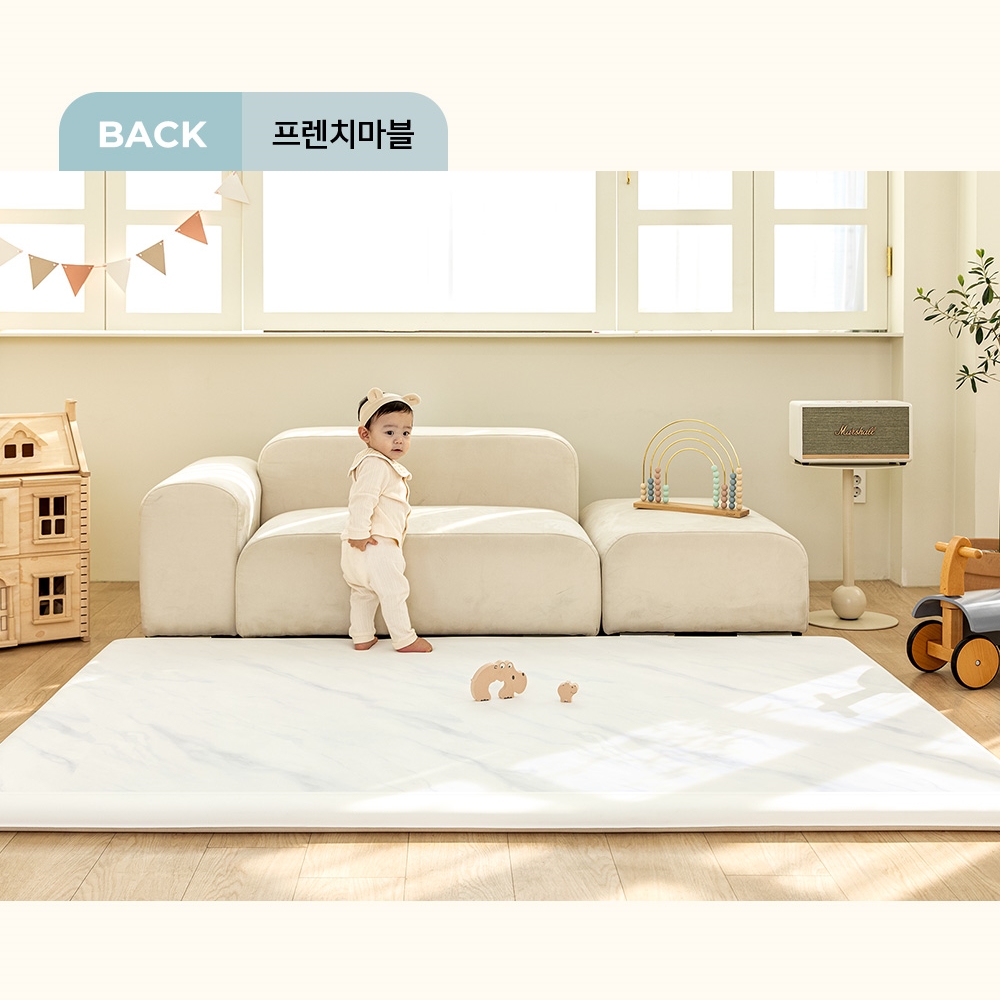แผ่นรองคลาน PARKLON Air Bubble Mat ขนาด 150x230 หนา 4.0 cm ลาย Moon Rabbit