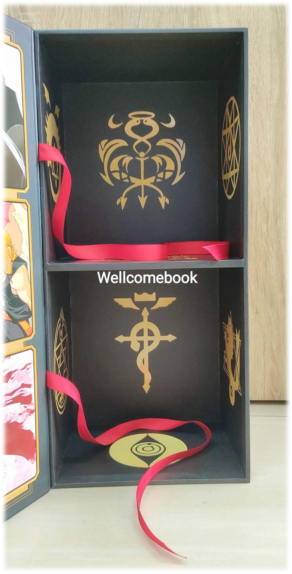 Pรวมชุด "Box Set แขนกลคนแปลธาตุ Fullmetal Alchemist <New Edition 2022> 27 เล่มจบ+โปสการ์ดลาย Exclusive 3 ใบ+โปสการ์ดตัวละคร 18 ใบในกล่องพรีเมี่ยม 1 ชุด" ~Arakawa Hiromu~