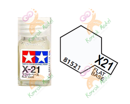 Enamel X21 Flat Base 10ml