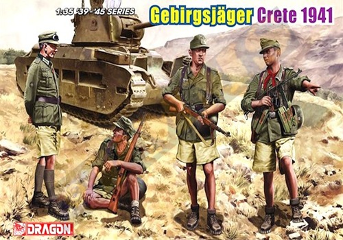DRA6742 GEBIRGSJAGERS CRETE 1941 (1/35)