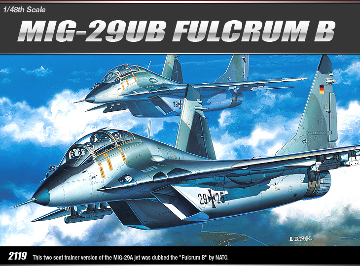 AC2119 MIG-29UB FULCRUM B(1/48)