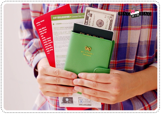 Ribbon Passport Holder