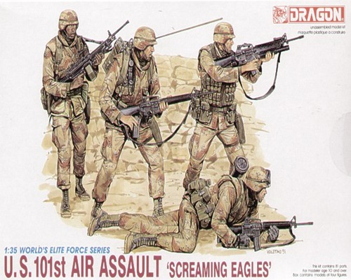 DRA3011 U.S 101st AIR ASSAULT 1/35 SCALE