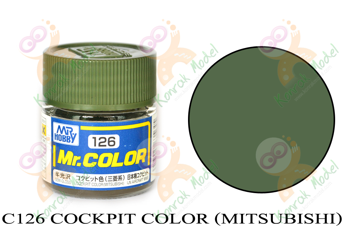 C126 Cockpit Color (Mitsubishi) Semi-Gloss 10ml