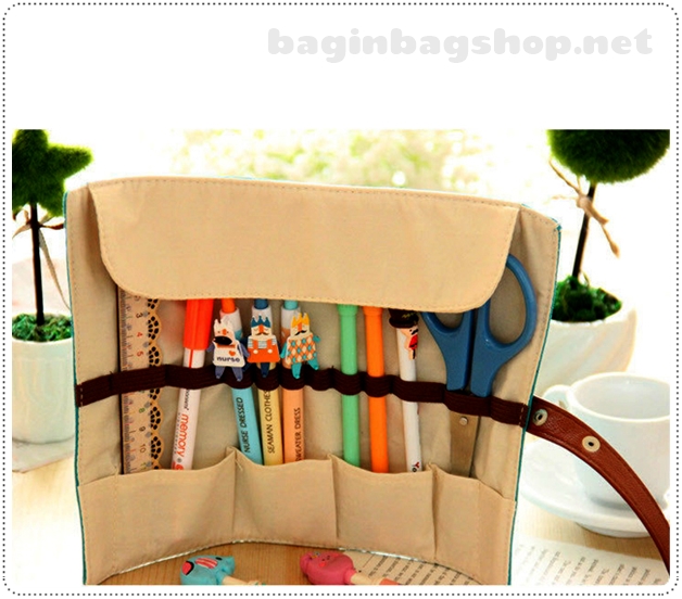 Animal Roll Up Pencil Cases